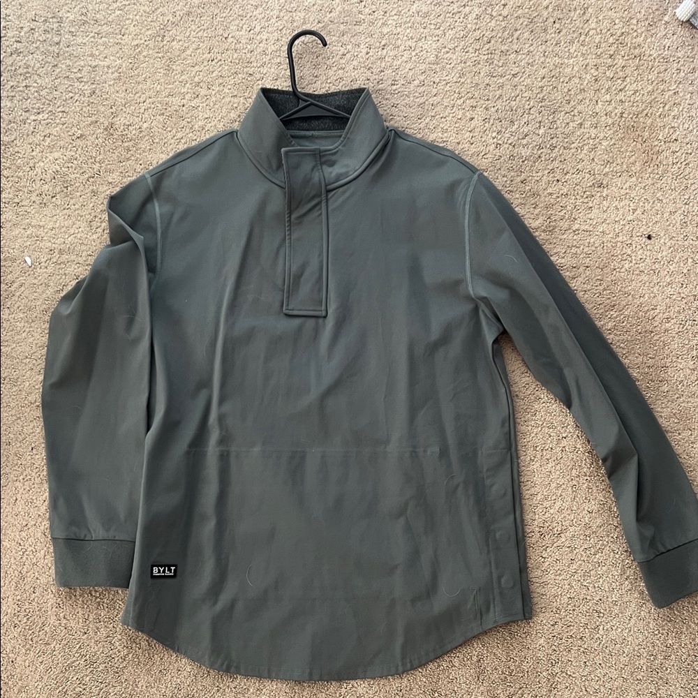 BYLT Basics Olive Lightweight Shirt Jacket